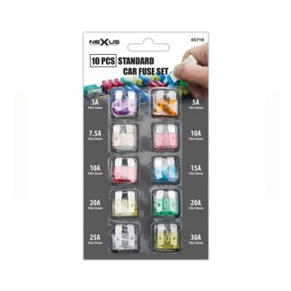 10db-os késes biztosíték készlet (3-30A)