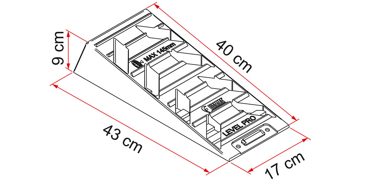 Fiamma Level Pro kiegyenlítő felhajtó - Image 3