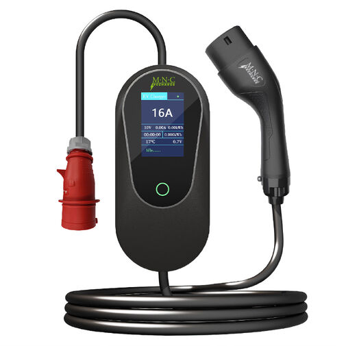 MNC elektromos autó töltőállomás - Type2, 5m, max. 11 kW, 3x16A, 400V AC (54933)