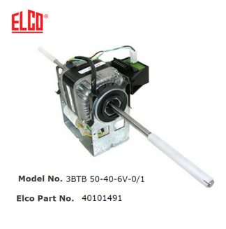 Elco fan-coil motor 2 tengelyes 3BTB 50-40-6V-0/1