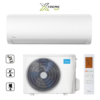 Midea Xtreme Save R32 MG2X-12-SP MOX102 12HFN8 // MSAGBU-12HRFNX inverteres 3,5 kW klímaberendezés